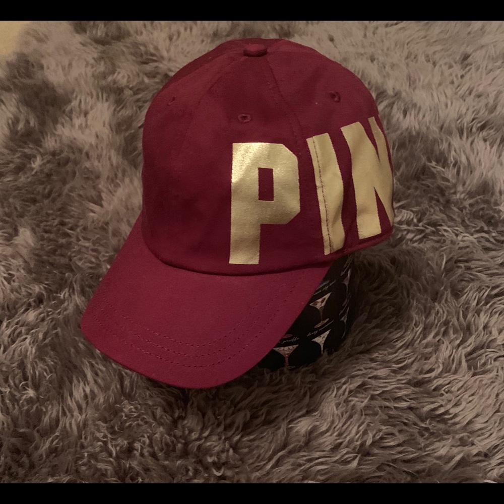 VS Pink brand hat